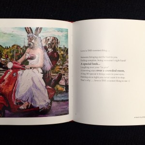 KAB Gallery Artists Gillie & Marc feature in the book Love Is