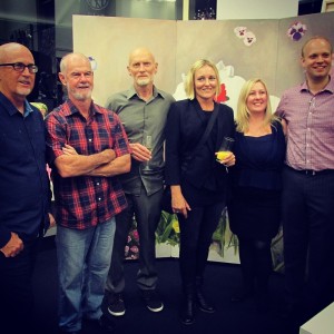 From Left: Paul Haggith, Greg Jarmaine, John Earle, Sally West, Kerry Blanket & Josh Blanket