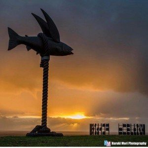 Gillie & Marc 2015 Sculpture buy the sea Flying Fish