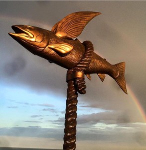 Gillie & Marc Sculpture by the Sea 2015 Flying Fish