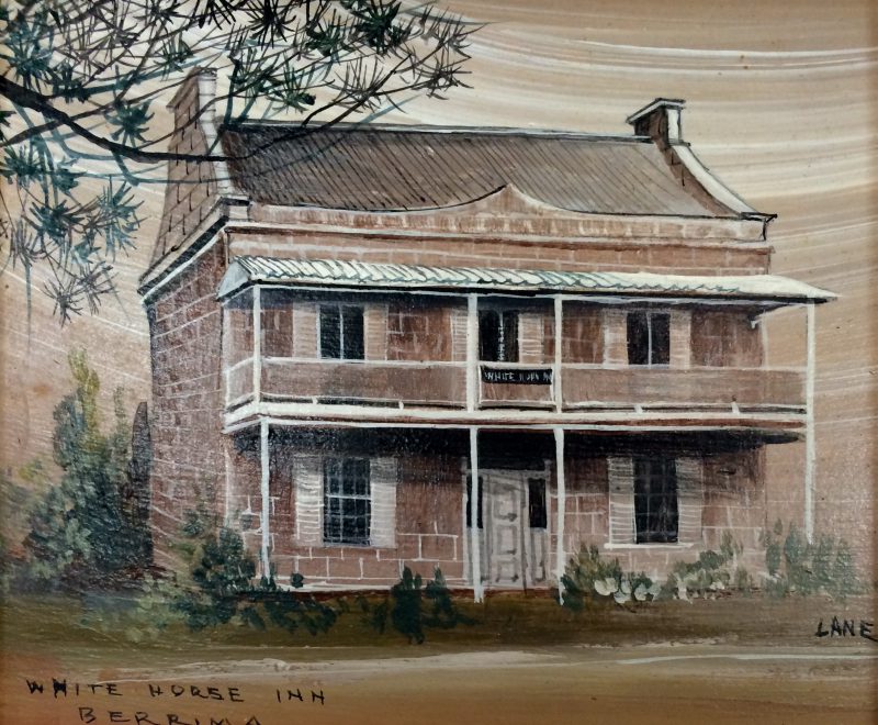 White Horse Inn, Berrima ( Diana Lane) - Available from KAB Gallery