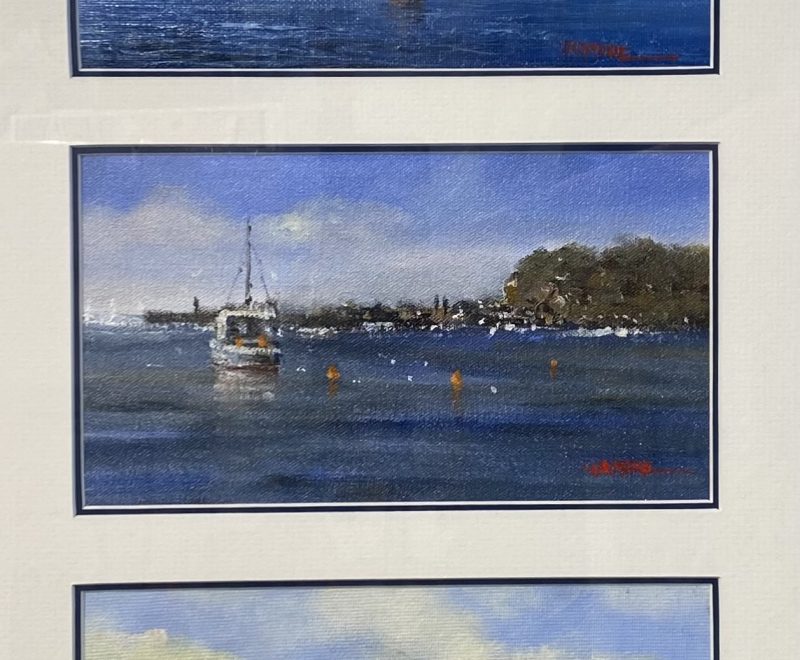 Eastcoast Triptych ( Greg Jarmaine) - Available from KAB Gallery