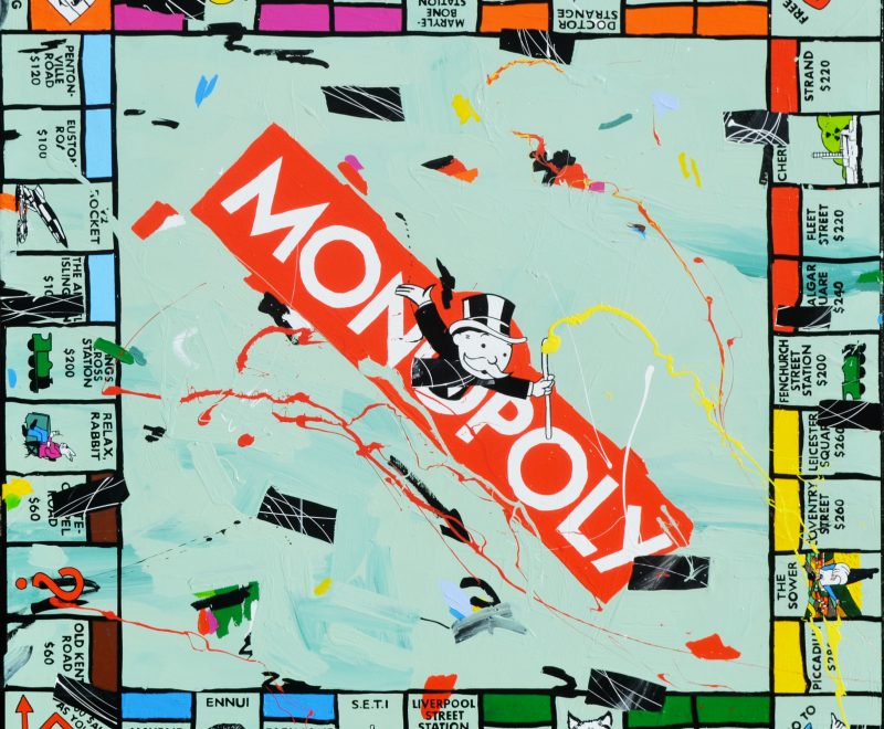 Possible Futures - Monopoly Board ( Ben Tankard) - Available from KAB Gallery