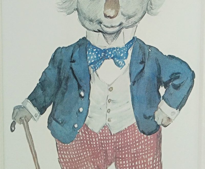 The Magic Pudding Character – Bunyip Bluegum (Koala) ( Norman Lindsay) - Available from KAB Gallery