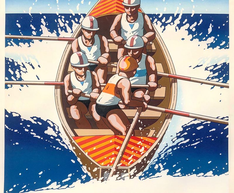 Surfboat ( James Willebrant) - Available from KAB Gallery