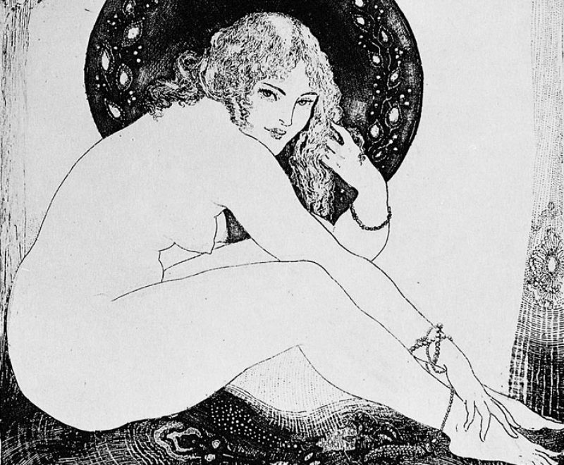 The Anklet ( Norman Lindsay) - Available from KAB Gallery