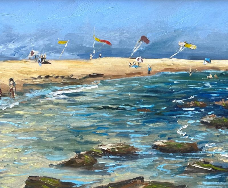 Toowoon Bay Kite Surfers ( Zac Hampson) - Available from KAB Gallery