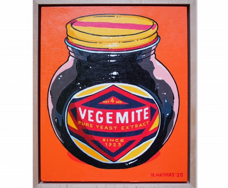 Vegemite Jar ( Hugo Mathias) - Available from KAB Gallery