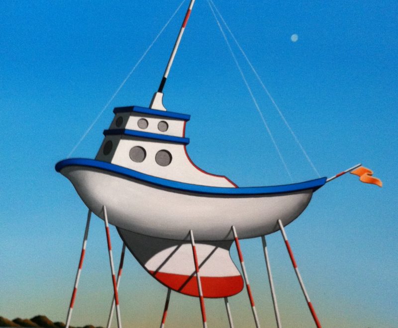 Fisher Queen Suspended ( James Willebrant) - Available from KAB Gallery