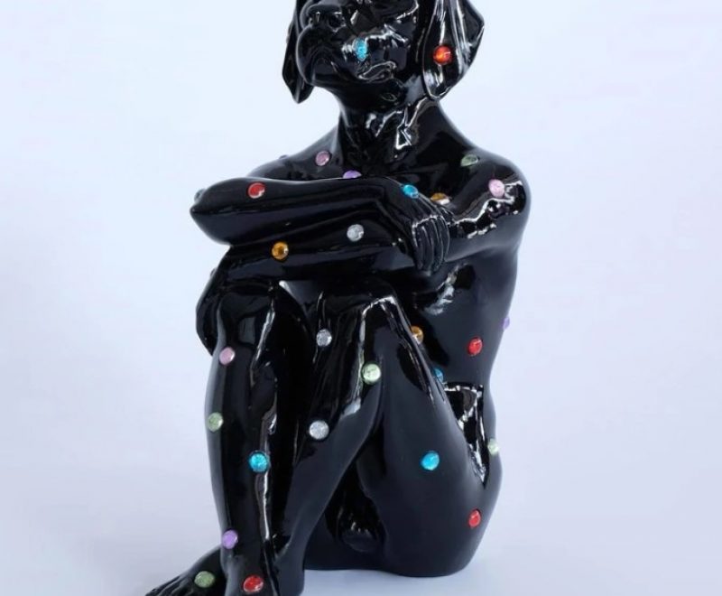 Gem Boy - Black City Pup ( Gillie and Marc) - Available from KAB Gallery
