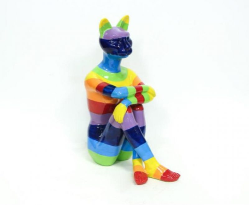 Rainbow Kitten ( Gillie and Marc) - Available from KAB Gallery