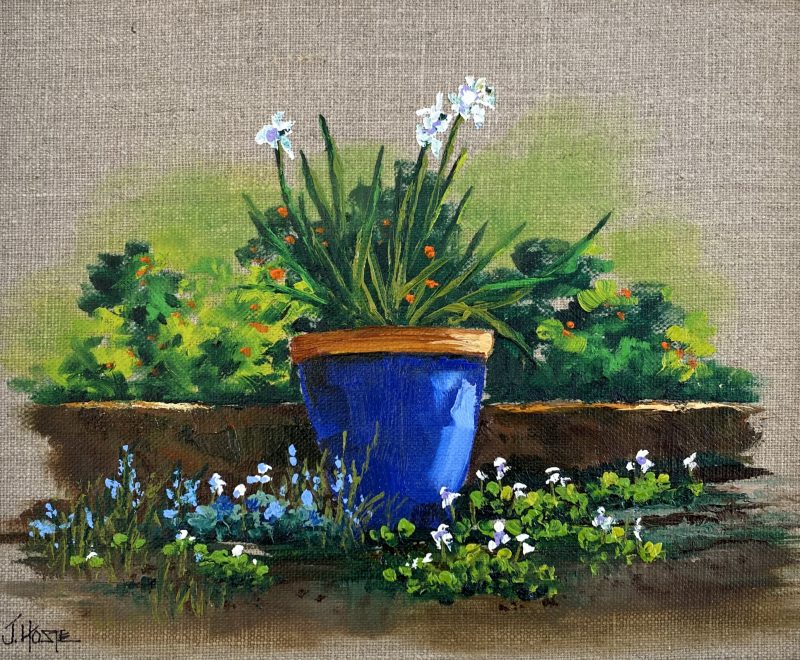 Garden Compliments No 2 ( Judith Hoste) - Available from KAB Gallery