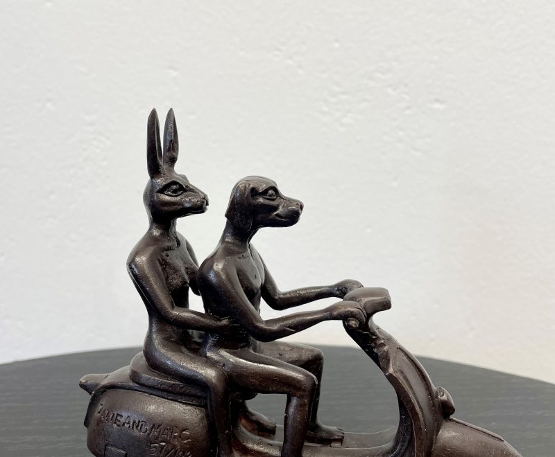 The Vespa Riders in Love - Pocket ( Gillie and Marc) - Available from KAB Gallery