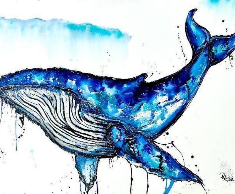Whales Song ( Kelly-Anne Love) - Available from KAB Gallery