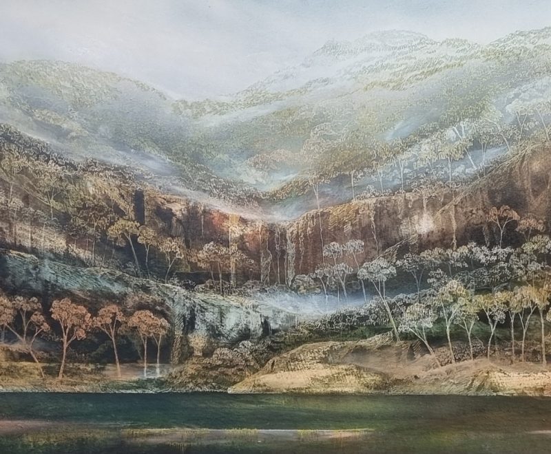 Along the Hawkesbury River ( Penelope Oates) - Available from KAB Gallery