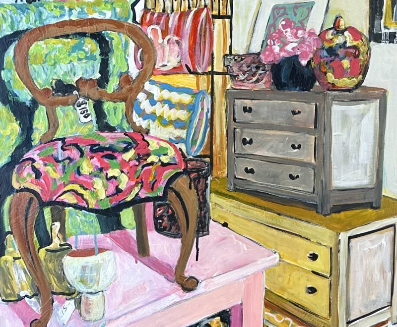 Second Hand Store ( Jacki Fewtrell-Gobert) - Available from KAB Gallery