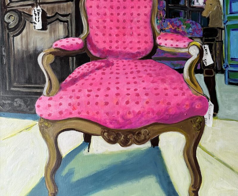 Antique Store With Big Chair ( Jacki Fewtrell-Gobert) - Available from KAB Gallery