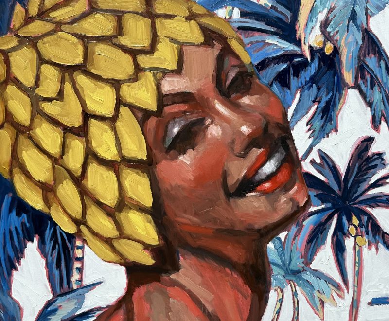 Pineapple Lady ( Laurie McKern) - Available from KAB Gallery