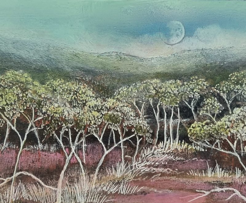 Bush Track ( Penelope Oates) - Available from KAB Gallery