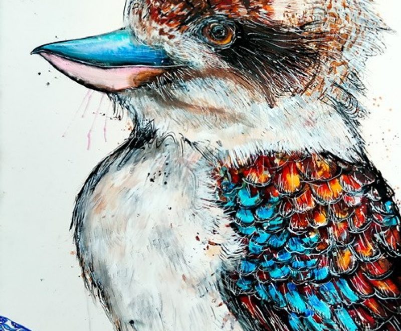 Bluey - Kookaburra ( Kelly-Anne Love) - Available from KAB Gallery