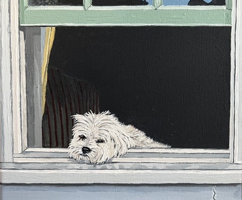 Dog Day Afternoon ( Jo Waite) - Available from KAB Gallery