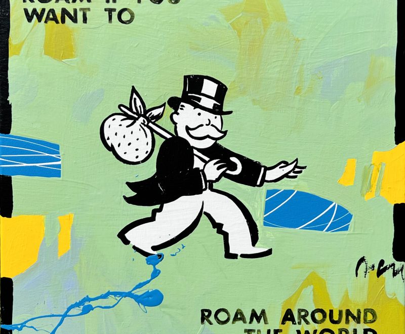 Roam - Monopoly Series ( Ben Tankard) - Available from KAB Gallery