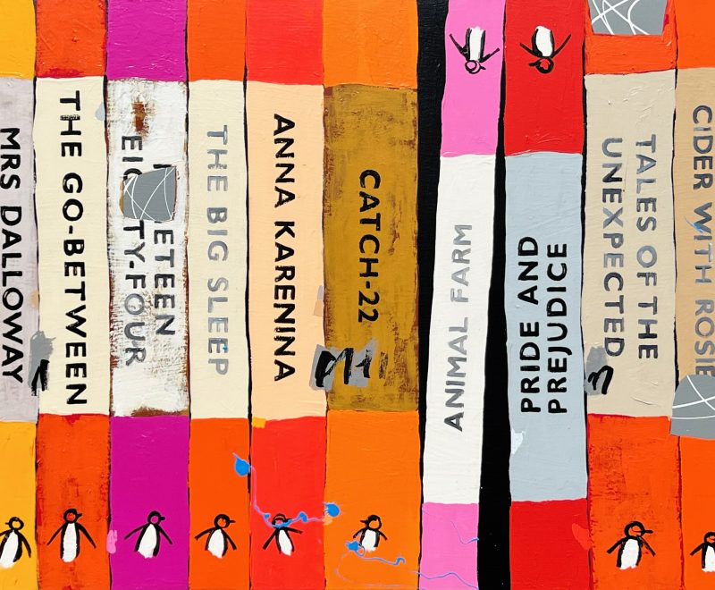 Unpopular Penguin 833 - Shelfie ( Ben Tankard) - Available from KAB Gallery