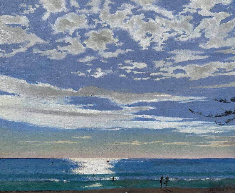 Terrigal Ocean Swimmers ( Pete Rush) - Available from KAB Gallery