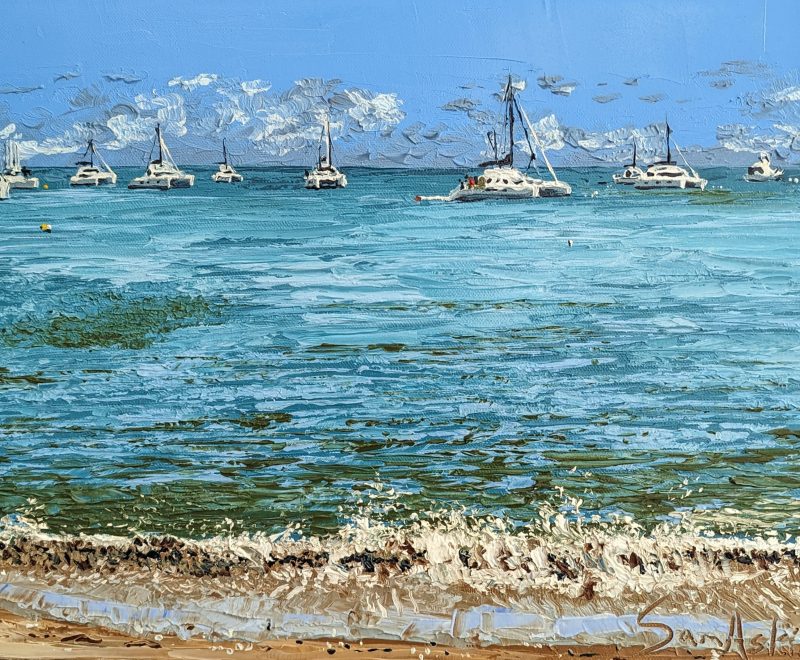 Horseshoe Bay Catamarans ( Sam Askin) - Available from KAB Gallery