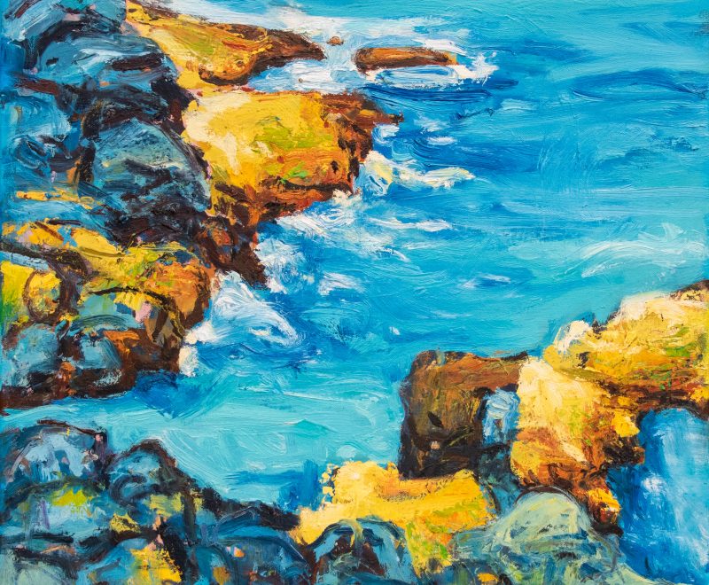 Rocky Shores ( Sergio Sill) - Available from KAB Gallery