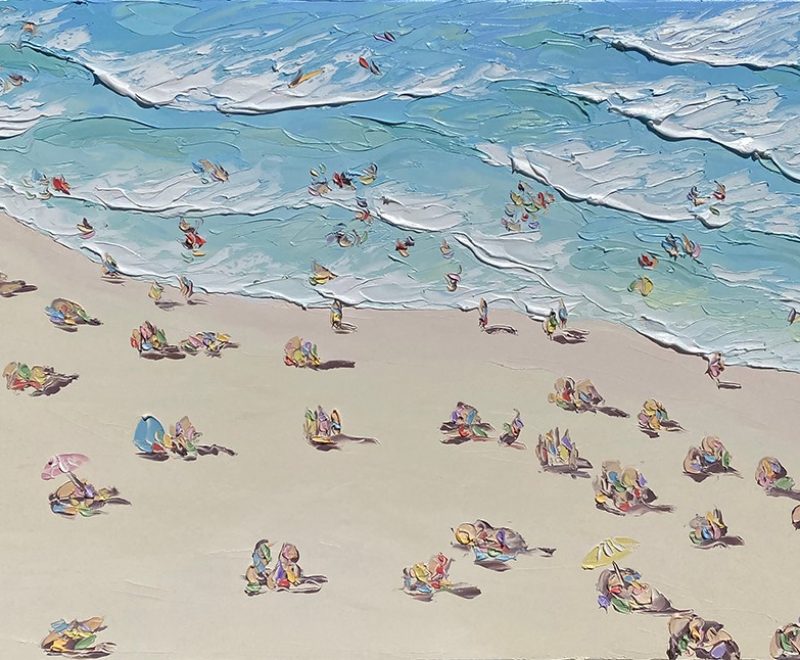 Bondi Beach (30.10.23) ( Sally West) - Available from KAB Gallery