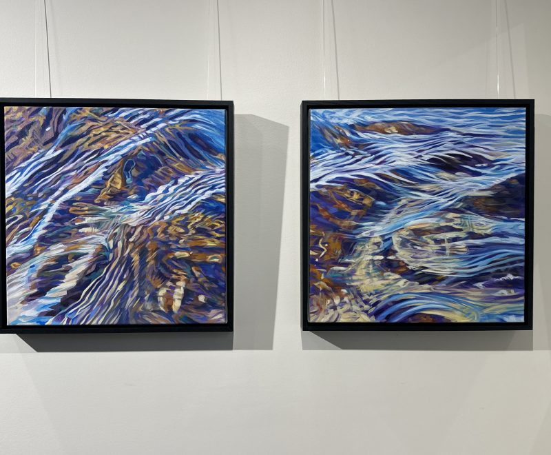 It's a Shore Thing - Diptych ( Cathryn McEwen) - Available from KAB Gallery